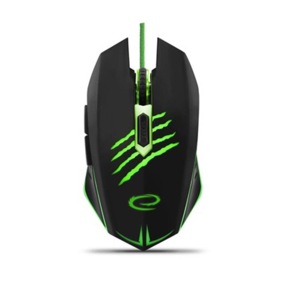 Esperanza Wired Mouse For Gamers 6d Opt.usb Claw Green (EGM209G) (ESPEGM209G)-ESPEGM209G