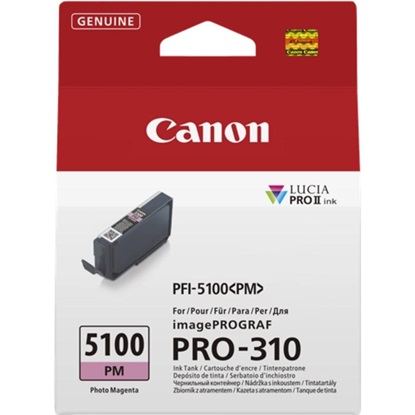 Canon Μελάνι Inkjet PFI-5100 Photo Magenta (6957C001) (CANPFI-5100PM) *-CANPFI-5100PM
