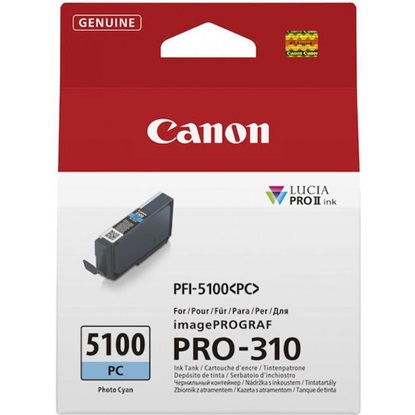 Canon Μελάνι Inkjet PFI-5100 Photo Cyan (6956C001) (CANPFI-5100PC) *-CANPFI-5100PC