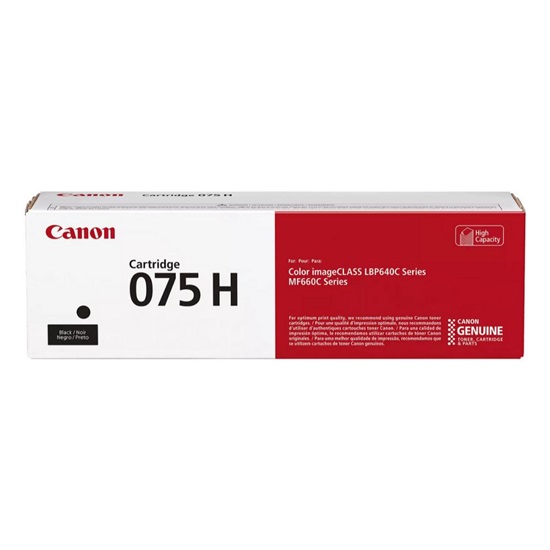 Canon LBP CRG075H High Capacity Toner Black (6369C002) (CANCRG-075HBK)-CANCRG-075HBK