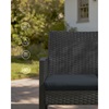 Songmics Έπιπλό Μπαλκονιού - Κήπου Lounge Set, Μαύρο (GGF010B05) (SNGGGF010B05)-SNGGGF010B05