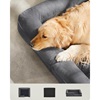 Feandrea Ορθοπεδικό στρώμα - κρεβάτι σκύλου 106 x 80 x 20 χρώματος σκούρο Γκρί (PGW077G01V1) (FEAPGW077G01V1)-FEAPGW077G01V1