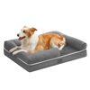 Feandrea Dog Bed με αφρό μνήμης 91 x 71 x 25 cm - Γκρι (PGW076G02) (FEAPGW076G02)-FEAPGW076G02