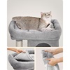 Feandrea Cat Tower, Height 74 cm, up to 2 cats (PCT612W01) (FEAPCT612W01)-FEAPCT612W01