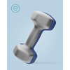 Songmics σετ 2 Αλτήρες 4 κιλών, μπλέ  (SYL908Q01) (SNGSYL908Q01)-SNGSYL908Q01