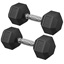 Songmics σετ 2 Αλτήρες 10 κιλών, μαύρο  (SYL010B01) (SNGSYL010B01)-SNGSYL010B01