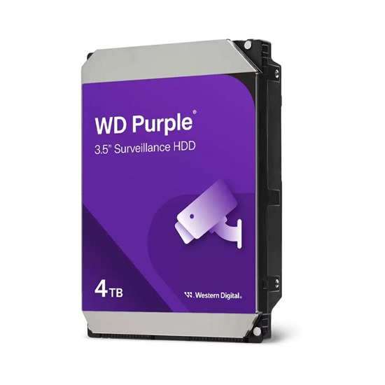 WD Purple, 3.5'', 4TB, SATA/600, 128MB cache (WD44PURZ) (WD44PURZ)-WD44PURZ