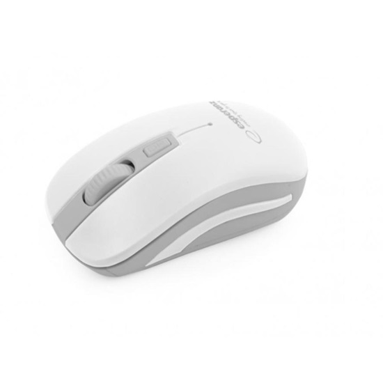 Esperanza Wireless 2.4ghz Optical Mouse Uranus White/grey (EM126EW) (ESPEM126EW)-ESPEM126EW