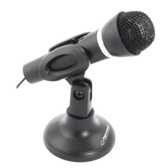 Esperanza Microphone For Pc And  Notebook Sing (EH180) (ESPEH180)-ESPEH180