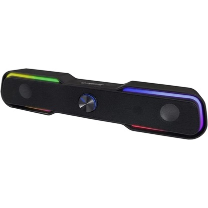 Esperanza Usb Speaker/soundbar Led Rainbow Apala (EGS101) (ESPEGS101)-ESPEGS101