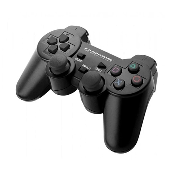 Esperanza Vibration Gamepad For  Pc And Playstation 3 (EGG107K) (ESPEGG107K)-ESPEGG107K