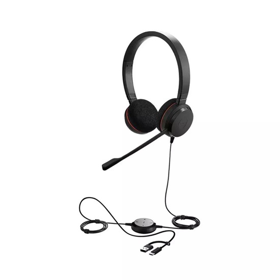 Jabra Headset Evolve 20 Stereo (4999-823-169) (JAB4999-823-169)-JAB4999-823-169