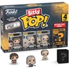 Funko Bitty Pop! Lord of the Rings: 4-Pack - Frodo Baggins, Gandalf, Gollum (FNK54569)-FNK54569