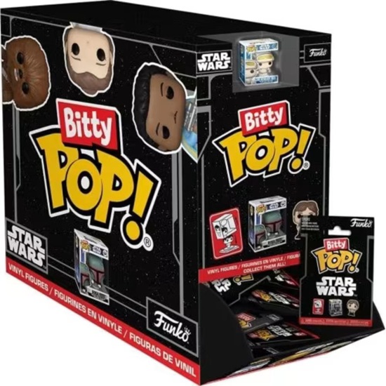 Funko Bitty Pop! Star Wars: Assorted Blind (Box of 32pcs) (FNK36746)-FNK36746