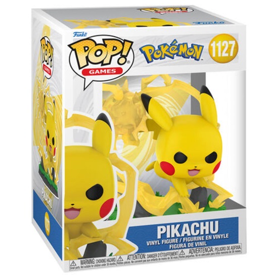 Funko Pop! Games: Pokemon - Pikachu #1127 (FNK16622)-FNK16622