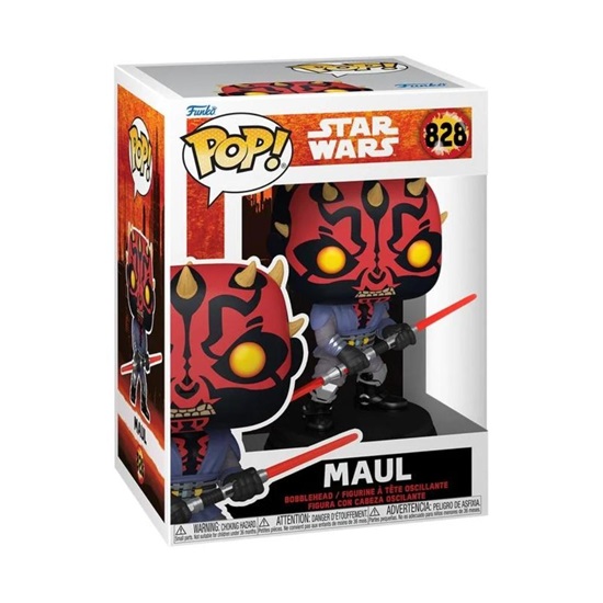 Funko Pop! Movies: Star Wars - Darth Maul #828 (FNK03578)-FNK03578