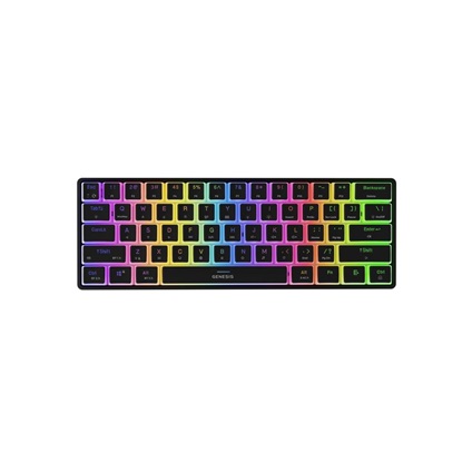 Genesis Gaming Keyboard Thor 660 G2 US Black Wireless RGB Mechanical Cateron Red (NKG-1916) GNSNKG-1916)-GNSNKG-1916