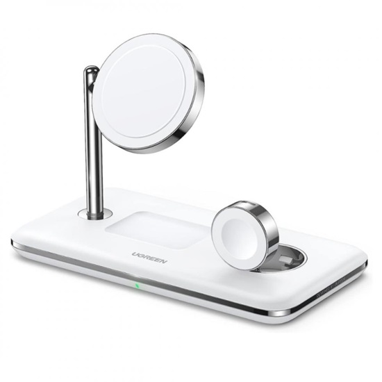 Ugreen Ασύρματος Φορτιστής Qi Pad 25W White (355772) (UGR355772)-UGR355772