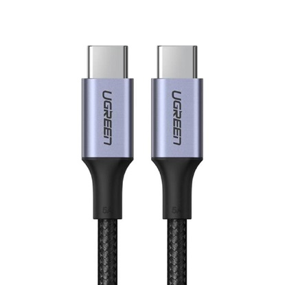 Ugreen US316 Braided USB 2.0 Cable USB-C male - USB-C 100W Μαύρο 2m (70429) (UGR70429)-UGR70429