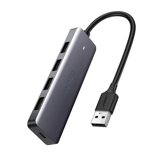 Ugreen CM219 USB 3.0 Hub 4 Θυρών με σύνδεση USB-A (50985) (UGR50985)-UGR50985