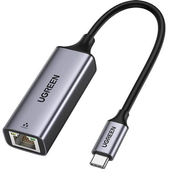 Ugreen USB-C Αντάπτορας Δικτύου για Ενσύρματη σύνδεση Gigabit Ethernet (50737) (UGR50737)-UGR50737