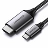 Ugreen HDMI 2.0 Braided Cable HDMI male - USB-C male 1.5m (50570) (UGR50570)-UGR50570
