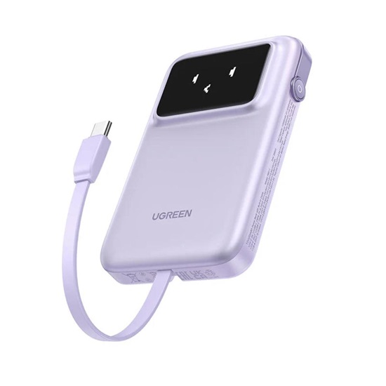 Ugreen Uno Power Bank 10000mAh 30W με Θύρα USB-A και Θύρα USB-C (35604B) (UGR35604B)-UGR35604B