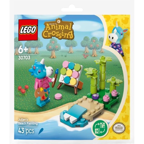 Lego Animal Crossing Jimmy's Beach Painting (30703) (LGO30703)-LGO30703
