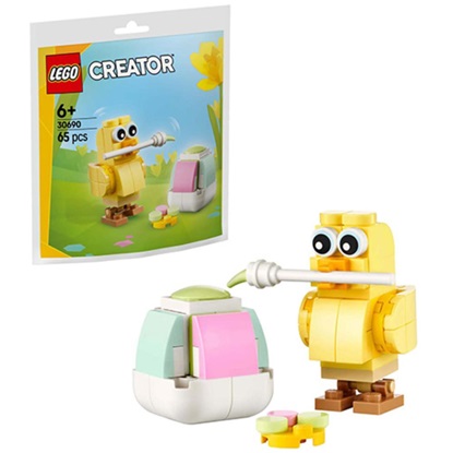 Lego Creator Coloring Fun With Easter Egg And Chick (Polybag) (30690) (LGO30690)-LGO30690