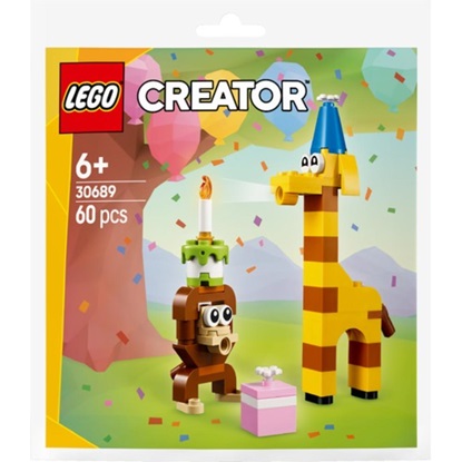 Lego Creator Birthday Party Animals (Polybag) (30689) (LGO30689)-LGO30689