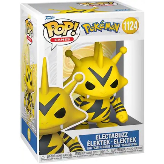 Funko Pop! Games: Pokemon - Electrabuzz #1124 (FNK16592)-FNK16592