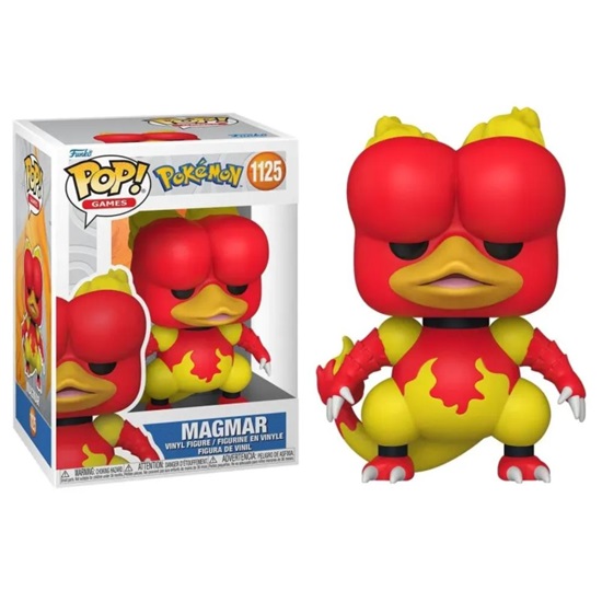 Funko Pop! Games: Pokemon - Magmar #1125 (FNK16615)-FNK16615