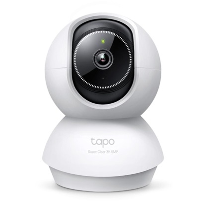 TP-Link 3K 5MP Pan/Tilt Home Security Wi-Fi Camera (TAPO C230) (TPC230)-TPC230