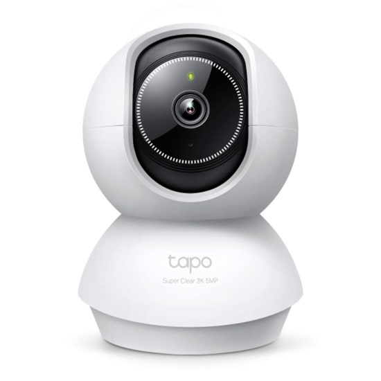 TP-Link 3K 5MP Pan/Tilt Home Security Wi-Fi Camera (TAPO C230) (TPC230)-TPC230