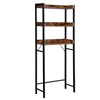Μεταλλική Εταζέρα Μπάνιου με 3 Ράφια 63 x 25 x 165 cm VASAGLE BTS002B01-VASBTS002B01