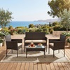 Songmics Έπιπλα Μπαλκονιού Lounge Set (GGF004K05) (SNGGGF004K05)-SNGGGF004K05