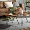 Σετ Μεταλλικά Βοηθητικά Τραπέζια Nesting 60 x 38 x 47.5 cm 2 τμχ VASAGLE LNT012B01-VASLNT012B01