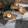 Σετ Μεταλλικά Βοηθητικά Τραπέζια Nesting 60 x 38 x 47.5 cm 2 τμχ VASAGLE LNT012B01-VASLNT012B01