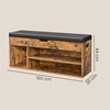 Παπουτσοθήκη 80 x 30 x 44 cm VASAGLE LHS30BX-VASLHS30BX