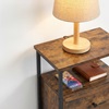Vasagle Bedside Table 38 x 28 x 60 cm (LET521B01) (VASLET521B01)-VASLET521B01