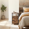 Vasagle Bedside Table 38 x 28 x 60 cm (LET521B01) (VASLET521B01)-VASLET521B01