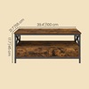 Vasagle Coffee Table 100 x 55 x 45 cm (LCT201B01V1 (VASLCT201B01V1)-VASLCT201B01V1