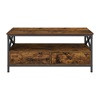 Vasagle Coffee Table 100 x 55 x 45 cm (LCT201B01V1 (VASLCT201B01V1)-VASLCT201B01V1