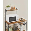 Μεταλλική Ραφιέρα Κουζίνας με 6 Ράφια 90 x 40 x 132 cm VASAGLE KKS35X-VASKKS35X