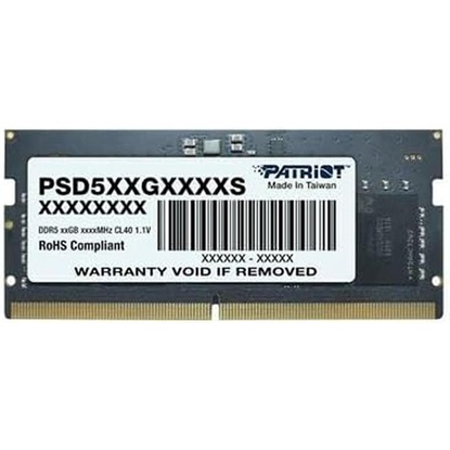 Εικόνα της Patriot RAM Signature 32GB 1x32GB DDR5 5600MHz CL46 SODIMM (PSD532G56002S) (PATRPSD532G56002S)