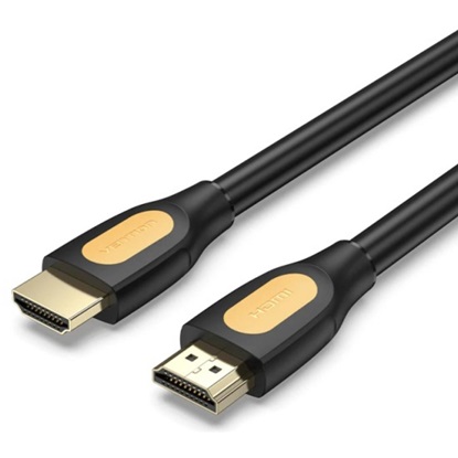 VENTION HDMI-A Male to Male 4K HD Cable PVC Type 5M Black (ALIBJ) (VENALIBJ)-VENALIBJ