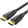 VENTION DisplayPort Male to Male 4K HD Cable 1M Black (HAKBF) (VENHAKBF)-VENHAKBF