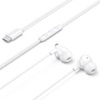 VENTION ECHO LITE USB-C In-Ear Wired Headphones with DAC Adapter 1.2M White (GBBWAV) (VENGBBWAV)-VENGBBWAV