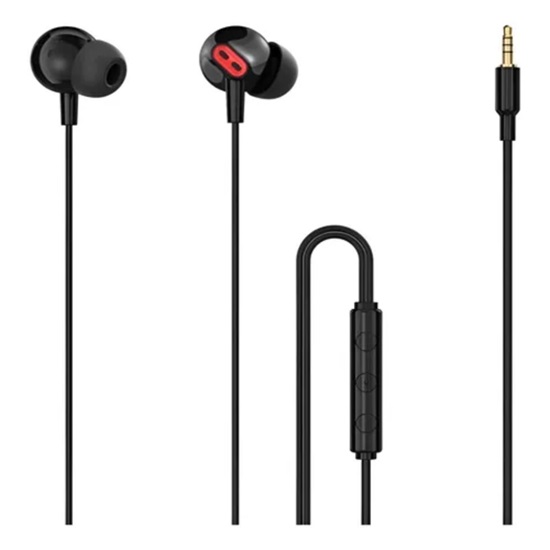 VENTION ECHO LITE 3.5mm In-Ear Wired Headphones 1.2M Black (GBABAV) (VENGBABAV)-VENGBABAV