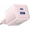 VENTION 2-Port USB (C + A) GaN Charger (30W/30W) EU-Plug Pink (FEQP0-EU) (VENFEQP0-EU)-VENFEQP0-EU